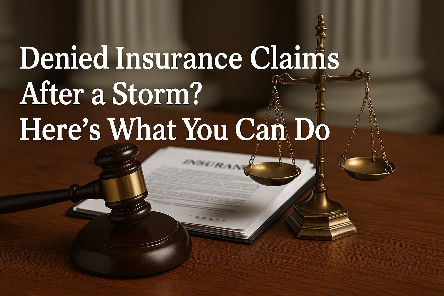Denied Insurance Claims After a Storm? Here’s What You Can Do
